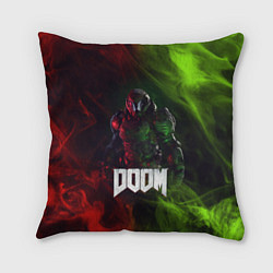 Подушка квадратная Doomguy Doom