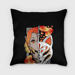 Подушка квадратная Samurai girl