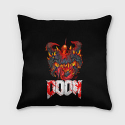 Подушка квадратная Какодемон Cacodemon Doom