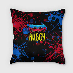 Подушка квадратная Huggy, цвет: 3D-принт