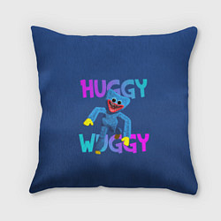 Подушка квадратная Huggy Wuggy: Зубастый монстр