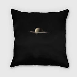 Подушка квадратная Красавец Сатурн, цвет: 3D-принт