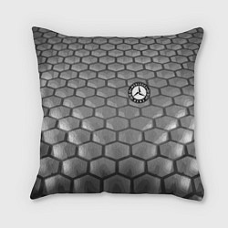 Подушка квадратная Mercedes-Benz pattern, цвет: 3D-принт