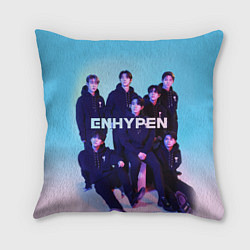 Подушка квадратная ENHYPEN: Хисын, Джей, Джейк, Сонхун, Сону, Чонвон,