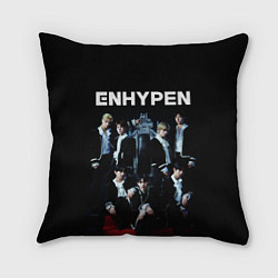 Подушка квадратная ENHYPEN: Хисын, Джей, Джейк, Сонхун, Сону, Ни-Ки,