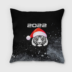 Подушка квадратная Новогодний тигр 2022