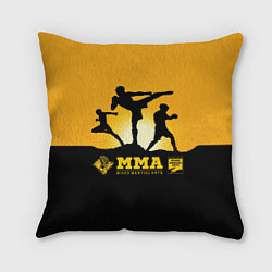 Подушка квадратная ММА Mixed Martial Arts