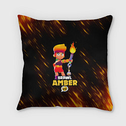 Подушка квадратная Brawl Stars - Amber