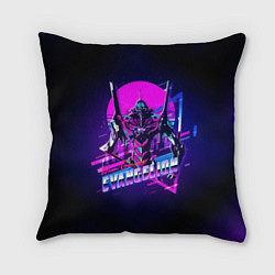 Подушка квадратная Ева 01 - Neon Genesis Evangelion, цвет: 3D-принт