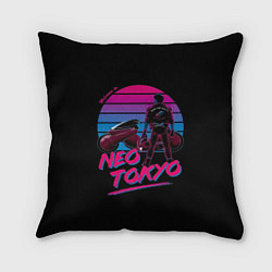 Подушка квадратная Welkome to NEO TOKYO Akira, цвет: 3D-принт