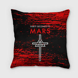 Подушка квадратная 30 Seconds to Mars - До марса 30 сек