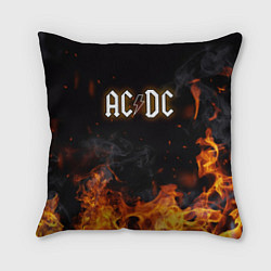 Подушка квадратная ACDC - Fire