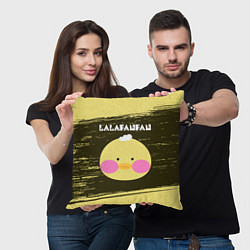 Подушка квадратная LALAFANFAN - Краски 5, цвет: 3D-принт — фото 2
