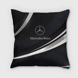 Подушка квадратная Mercedes-Benz Sport, цвет: 3D-принт