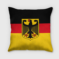 Подушка квадратная Германия - Germany, цвет: 3D-принт
