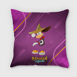 Подушка квадратная Rayman в шляпе Legends