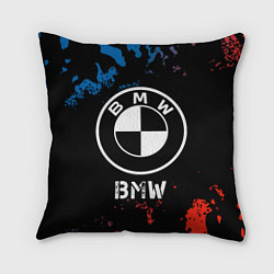 Подушка квадратная BMW BMW - Камуфляж, цвет: 3D-принт