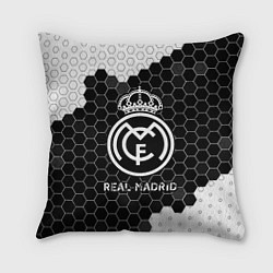 Подушка квадратная REAL MADRID Real Madrid Графика, цвет: 3D-принт
