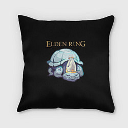 Подушка квадратная Каменная черепаха Elden Ring