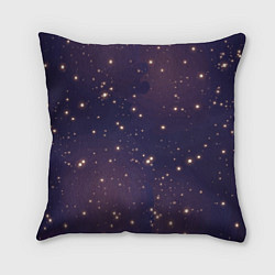 Подушка квадратная Звездное ночное небо Галактика Космос