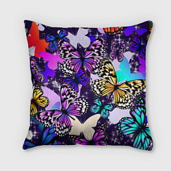 Подушка квадратная Бабочки Butterflies