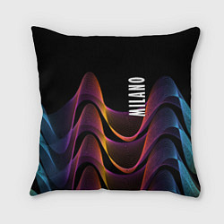 Подушка квадратная Fashion pattern Neon Milano, цвет: 3D-принт
