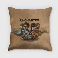 Подушка квадратная Uncharted Анчартед