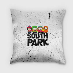 Подушка квадратная Южный парк мультфильм - персонажи South Park