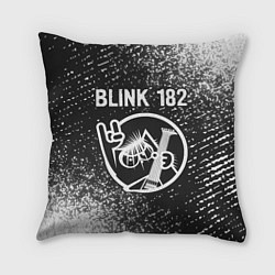 Подушка квадратная Blink 182 КОТ Спрей