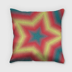 Подушка квадратная Звездный современный узор, цвет: 3D-принт