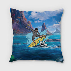 Подушка квадратная Серфинг Surf