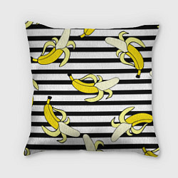 Подушка квадратная Banana pattern Summer