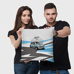 Подушка квадратная Автомобиль классика, цвет: 3D-принт — фото 2