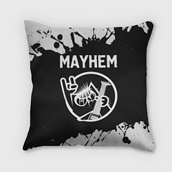 Подушка квадратная Mayhem КОТ Краска, цвет: 3D-принт