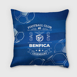 Подушка квадратная Benfica FC 1, цвет: 3D-принт