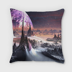 Подушка квадратная Cosmic fantasy art, цвет: 3D-принт