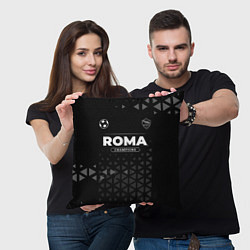 Подушка квадратная Roma Форма Champions, цвет: 3D-принт — фото 2