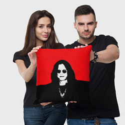 Подушка квадратная OZZY OSBOURNE ОЗЗИ ОСБОРН, цвет: 3D-принт — фото 2