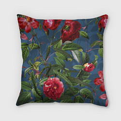 Подушка квадратная Цветы Розы В Саду, цвет: 3D-принт