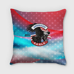 Подушка квадратная Американский орел USA
