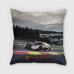 Подушка квадратная Audi Sport Racing team Ауди Спорт Гоночная команда