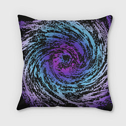 Подушка квадратная Галактика Неон, цвет: 3D-принт