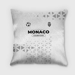 Подушка квадратная Monaco Champions Униформа, цвет: 3D-принт