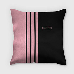 Подушка квадратная BLACKPINK HALF BLACK-PINK MINI LOGO