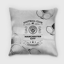 Подушка квадратная Manchester City Football Club Number 1 Legendary