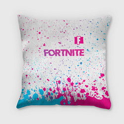 Подушка квадратная Fortnite Neon Gradient