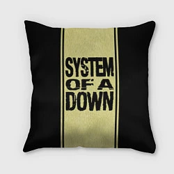Подушка квадратная System of a Down: 5 Album Bundle, цвет: 3D-принт