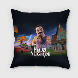 Подушка квадратная Hello Neighbor игра Привет сосед