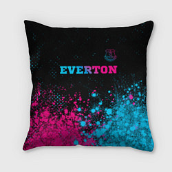 Подушка квадратная Everton - neon gradient