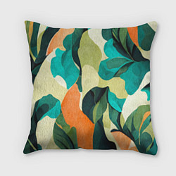 Подушка квадратная Multicoloured camouflage